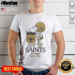 Top New Orleans Saints Join The Saints Side 2024 T-Shirt