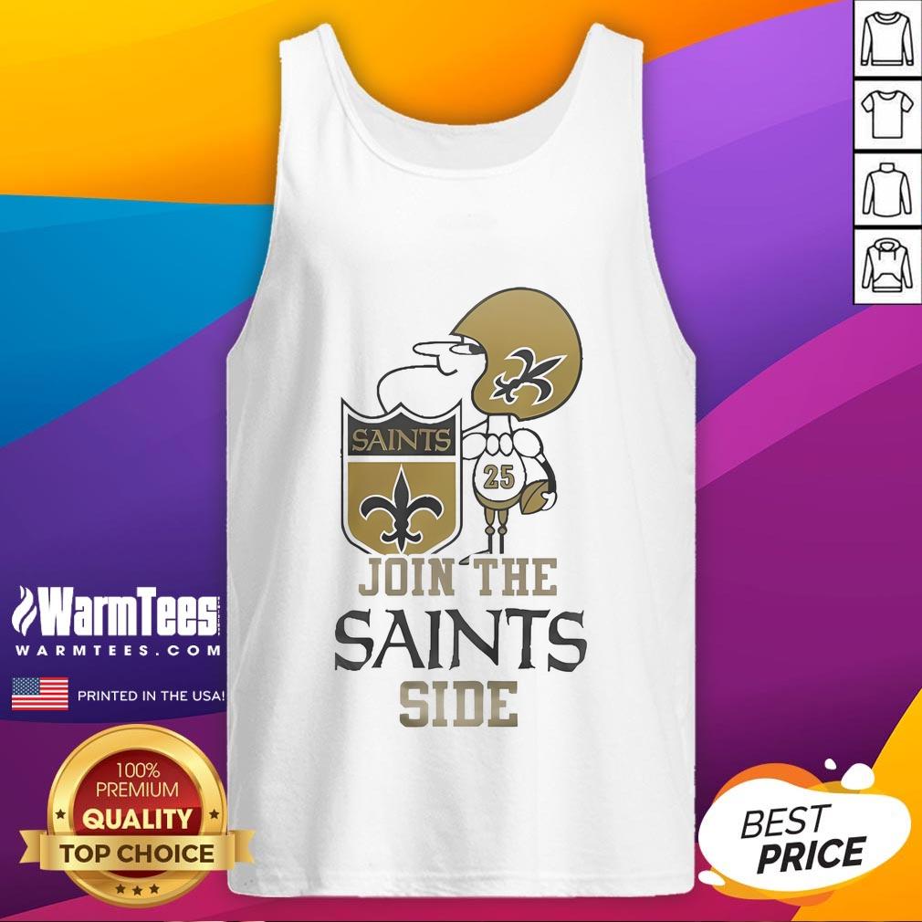 Top New Orleans Saints Join The Saints Side 2024 T-Shirt - Image 4