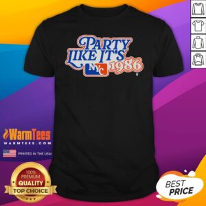 Top New York Baseball Party Like It's 1986 T-Shirt