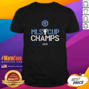 Top New York City FC Fanatics 2021 MLS Cup Champions Locker Room T-Shirt