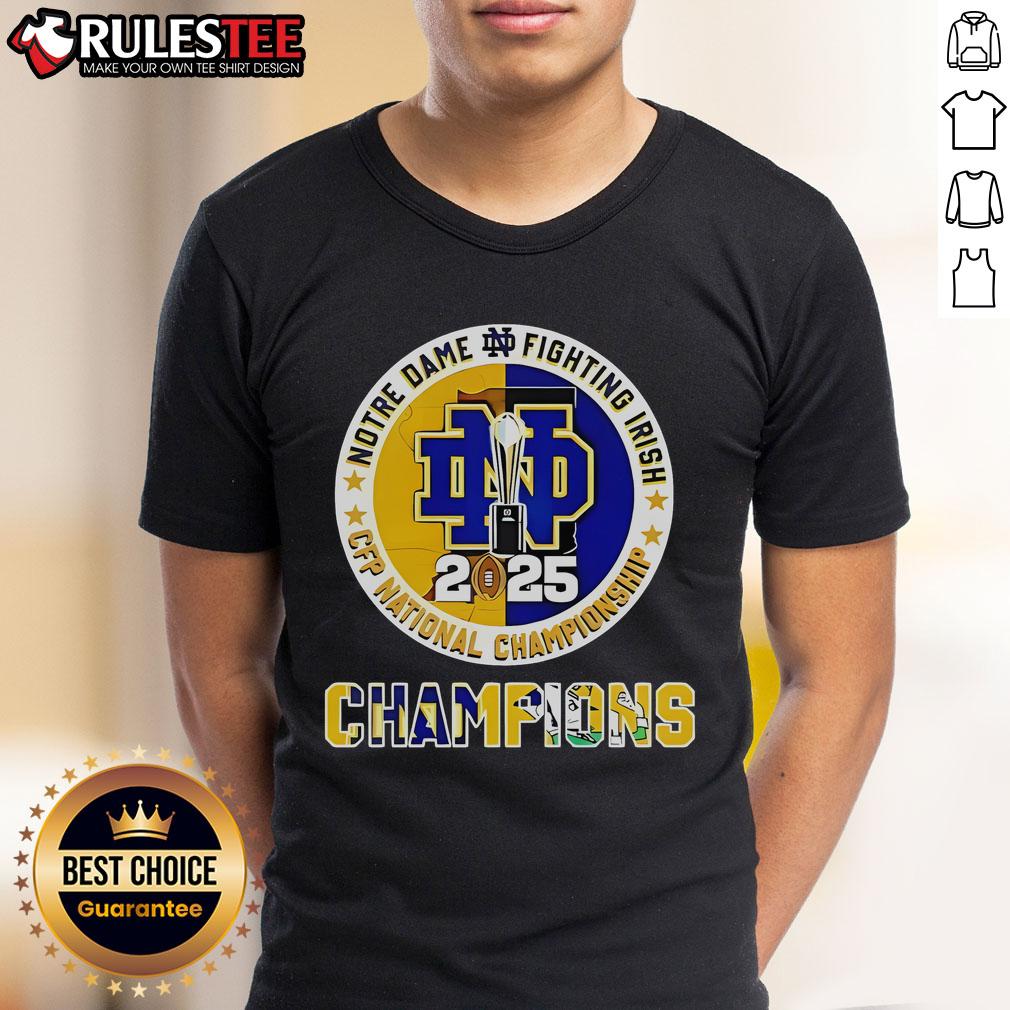 Top Notre Dame Fighting Irish CFP National Championship 2025 T-Shirt