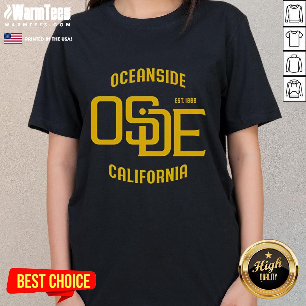 Top Oceanside California T-Shirt - Image 3