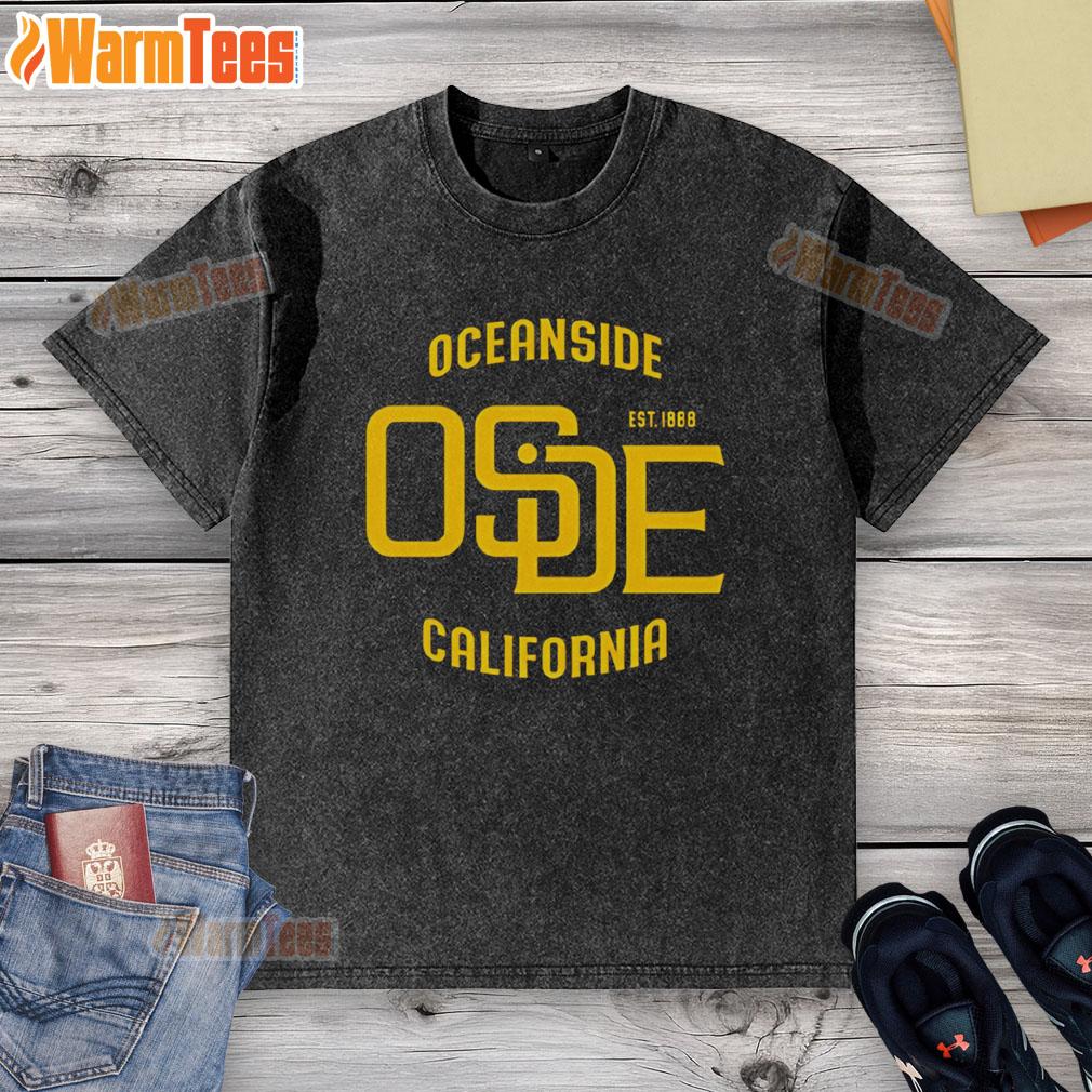 Top Oceanside California T-Shirt - Image 6