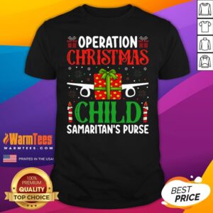 Top Operation Christmas Child Samaritan's Purse Christmas T-Shirt