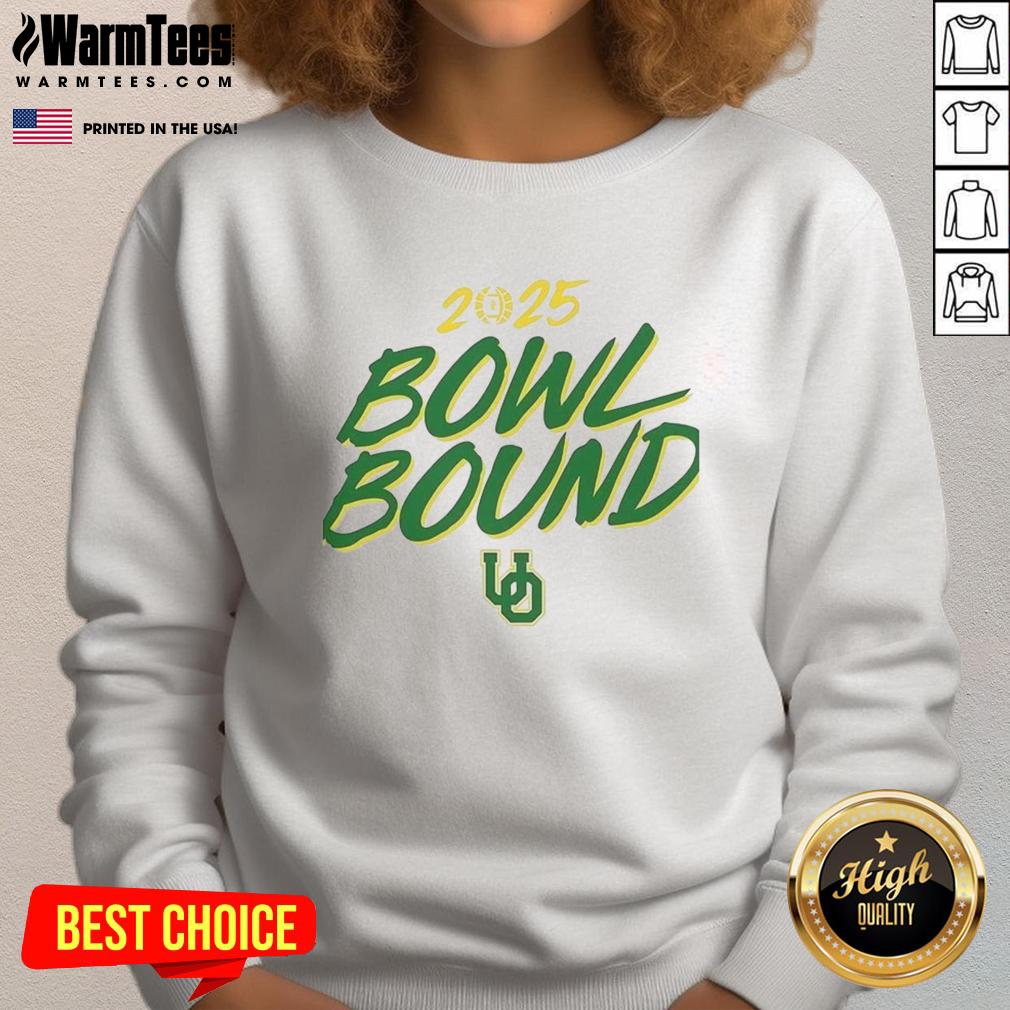Top Oregon Ducks Bowl Bound 2025 T-Shirt - Image 5