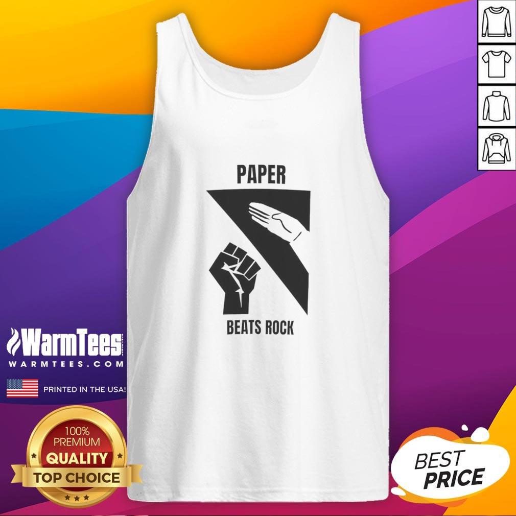 Top Paper Beats Rock T-Shirt - Image 4