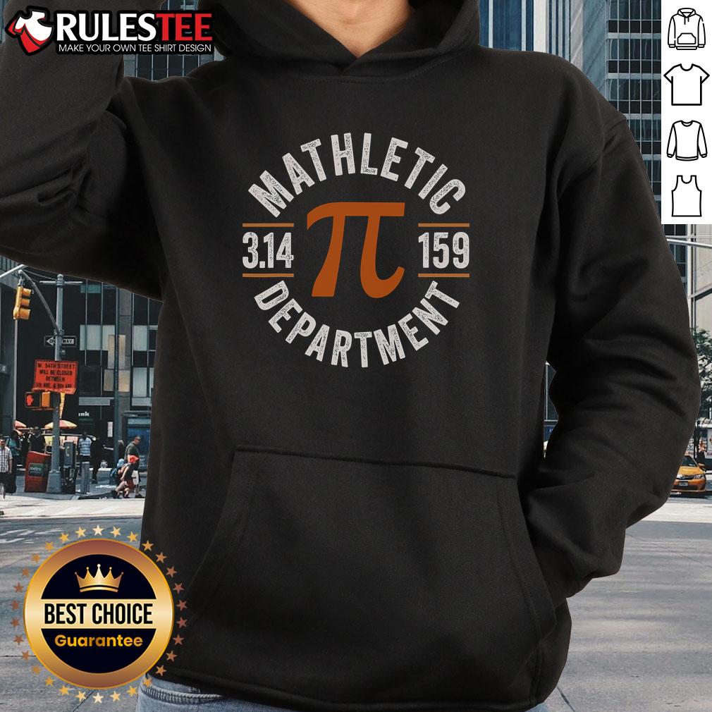 Top Pi Teacher Mathletic Department Vintage 3.14 Pi Day T-Shirt - Image 2