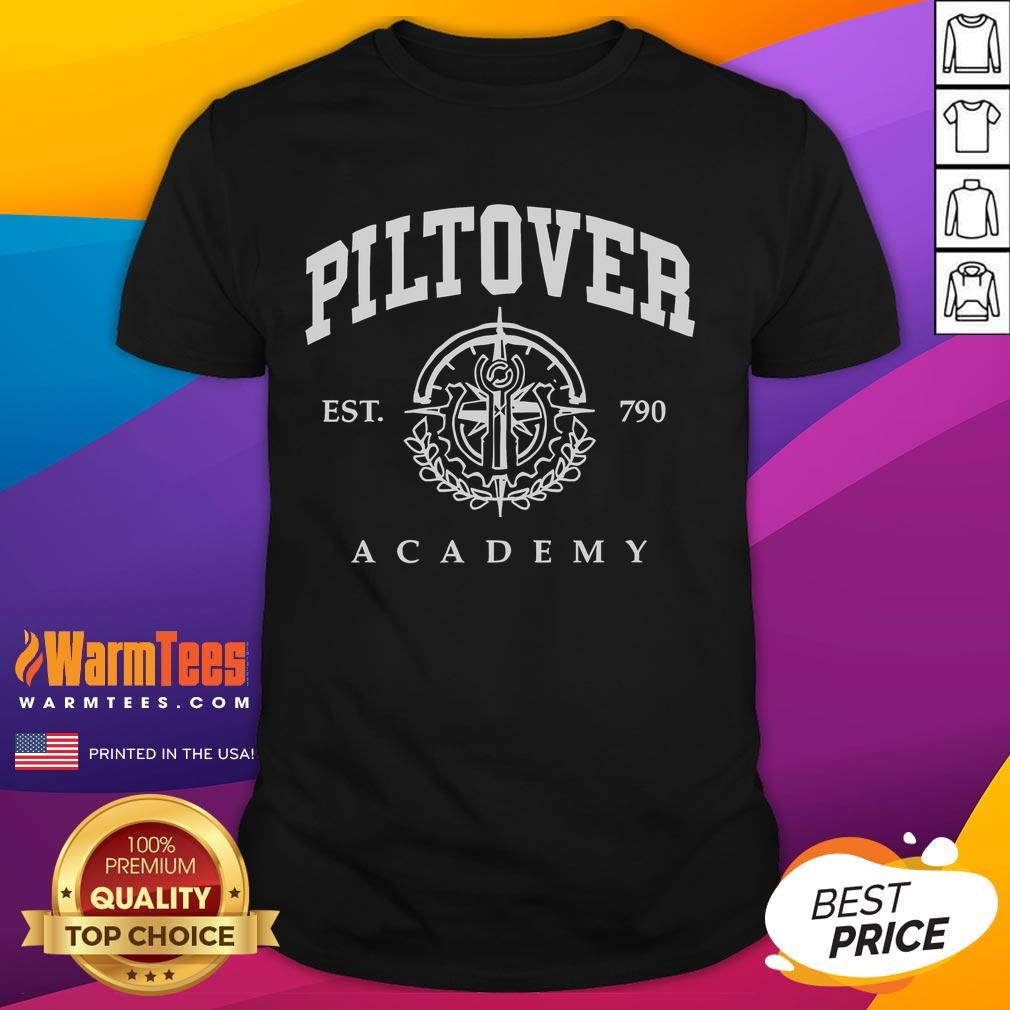 Top Piltover Academy Est 790 Logo T-Shirt