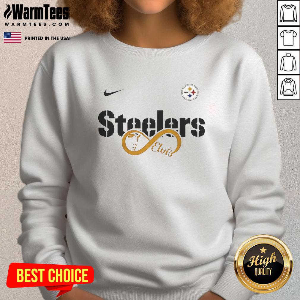 Top Pittsburgh Steelers NFL Elvis Presley Loves You Fan T-Shirt - Image 5