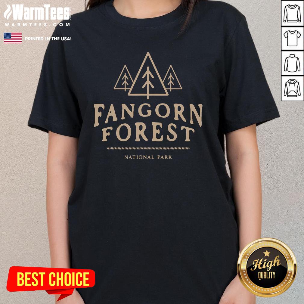 Top Retro Fangorn Forest National Park Vintage T-Shirt - Image 2