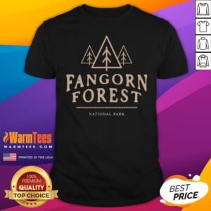 Top Retro Fangorn Forest National Park Vintage T-Shirt