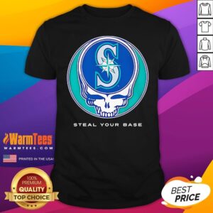 Top Seattle Mariners Grateful Dead Steal Your Base T-Shirt