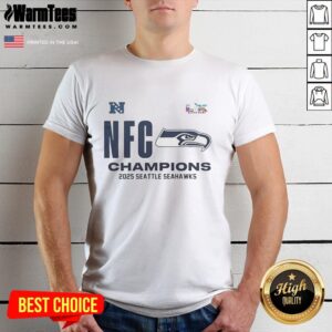 Top Seattle Seahawks 2025 NFC Champions Locker Room T-Shirt