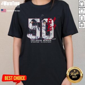 Alternative view of Top Shohei Ohtani 50 50 T-Shirt