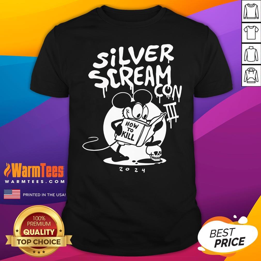 Top Silver Scream Con III Mouse T-Shirt