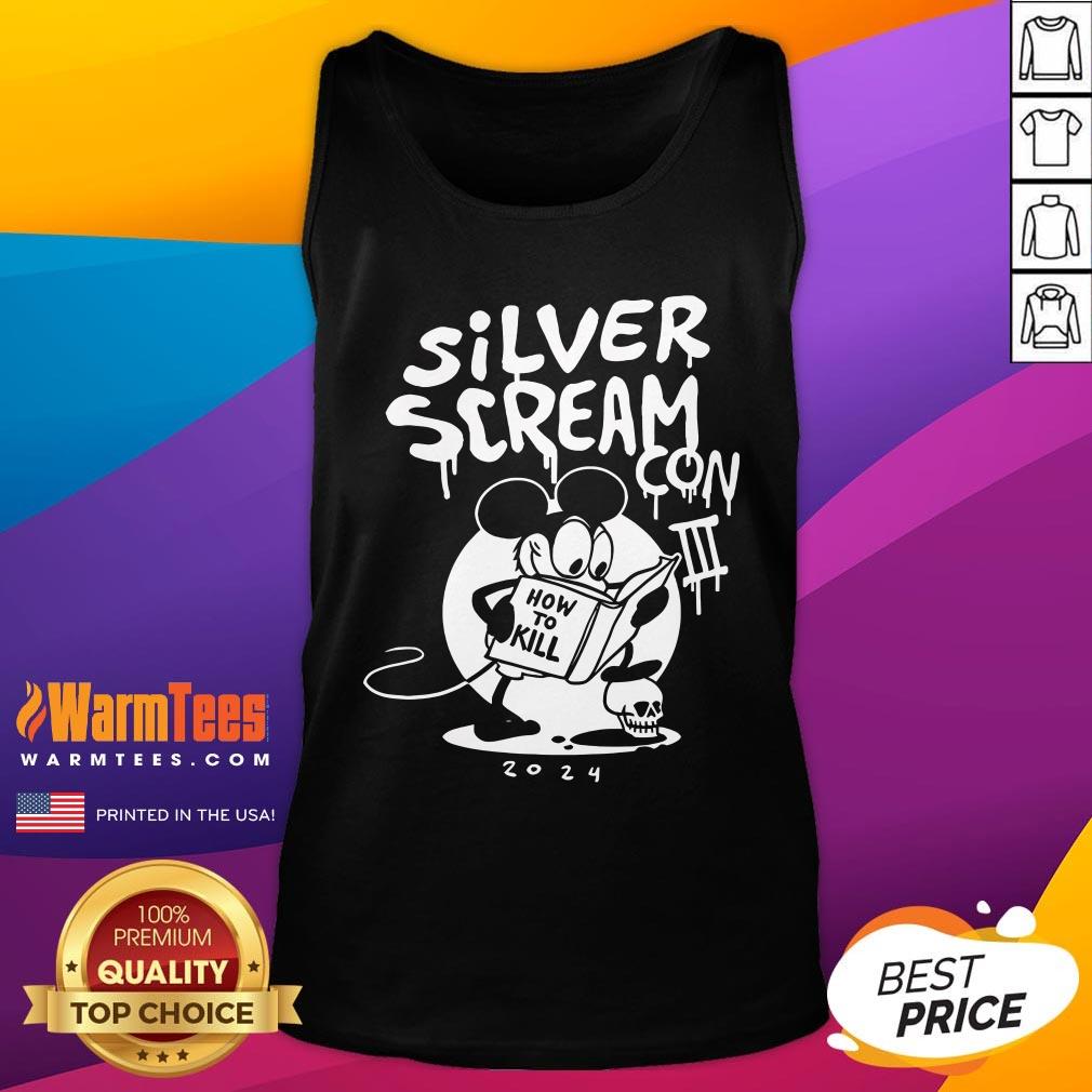 Top Silver Scream Con III Mouse T-Shirt - Image 5