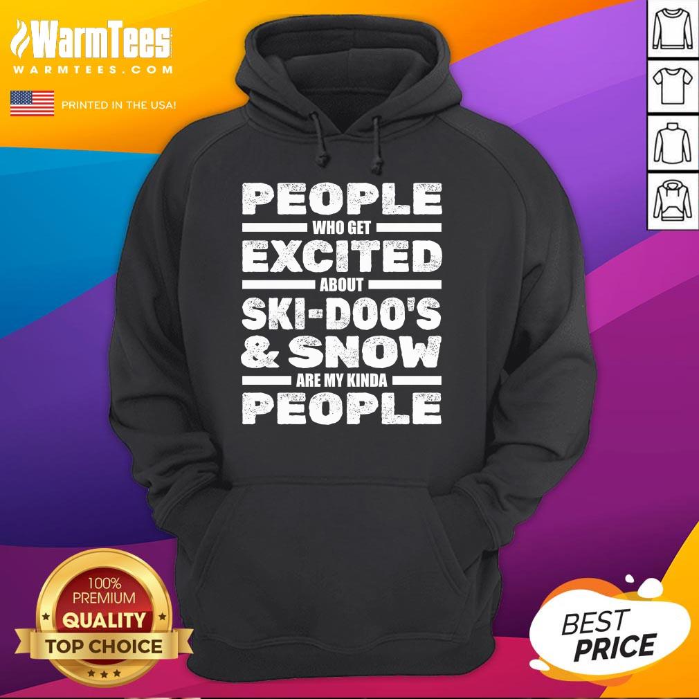 Top Snowmobile Skidoo's Winter Snow Machine Snowmobiling T-Shirt - Image 3