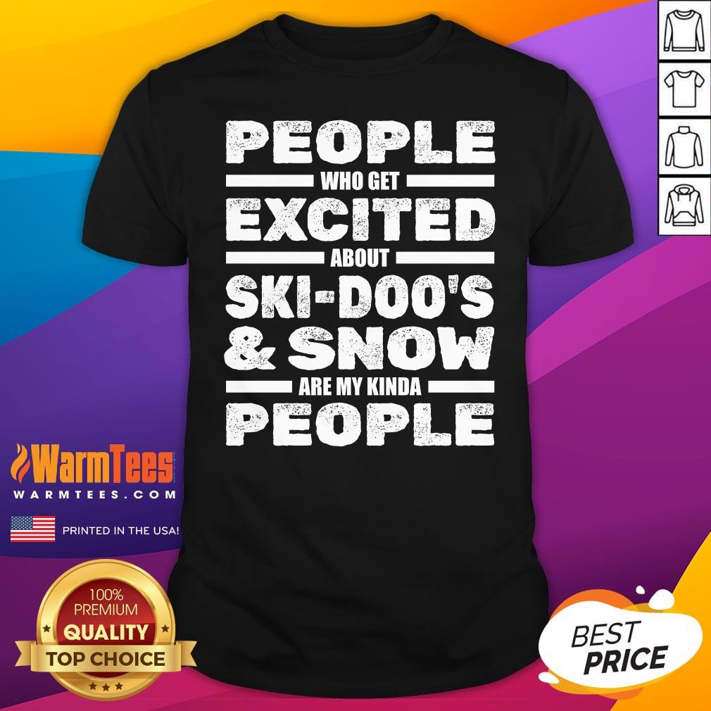 Top Snowmobile Skidoo's Winter Snow Machine Snowmobiling T-Shirt