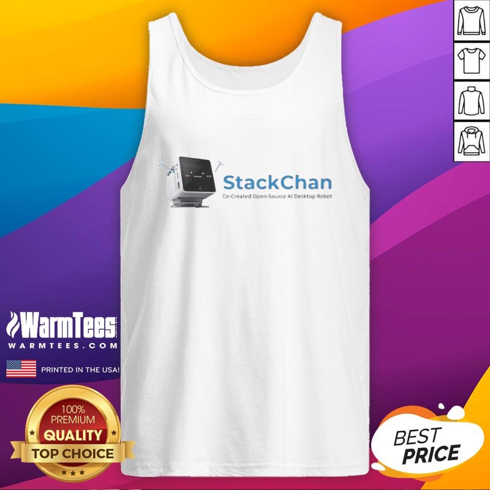 Top StackChan Co-Created Open-Source AI Desktop Robot T-Shirt - Image 4