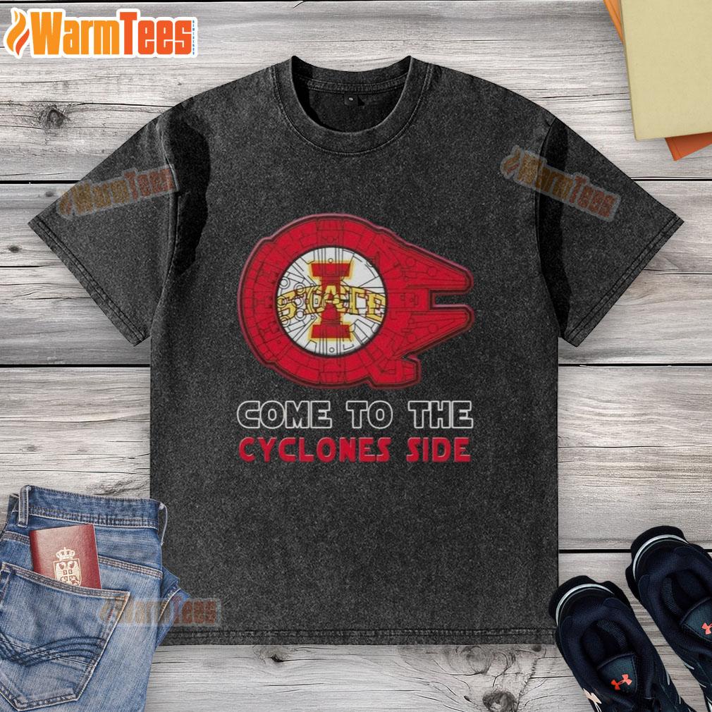 Top Star Wars Come To The Iowa State Cyclones Side T-Shirt - Image 6