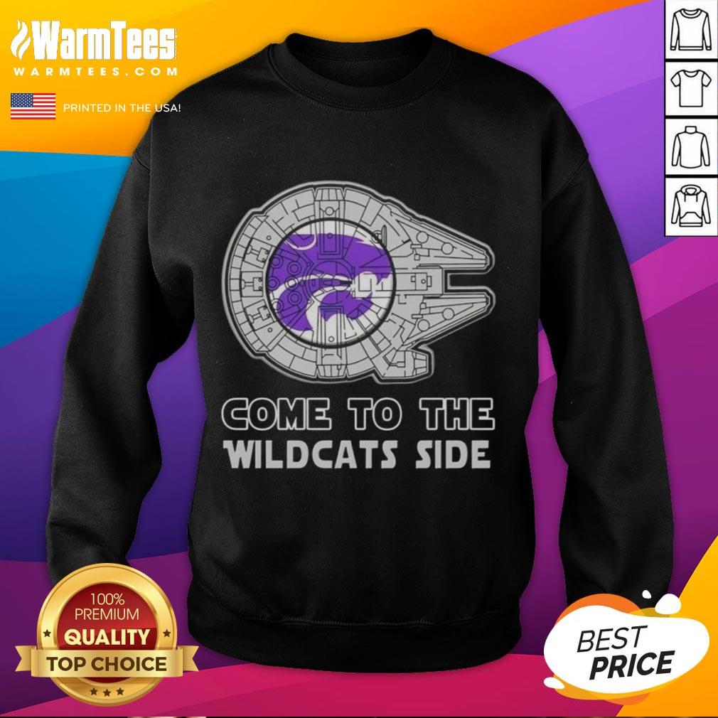 Top Star Wars Come To The Kansas State Wildcats Side T-Shirt - Image 5