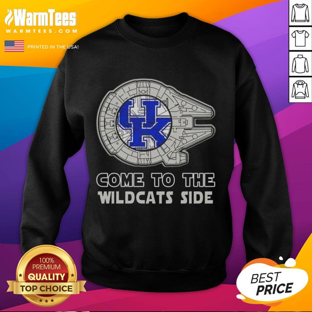 Top Star Wars Come To The Kentucky Wildcats Side T-Shirt - Image 5