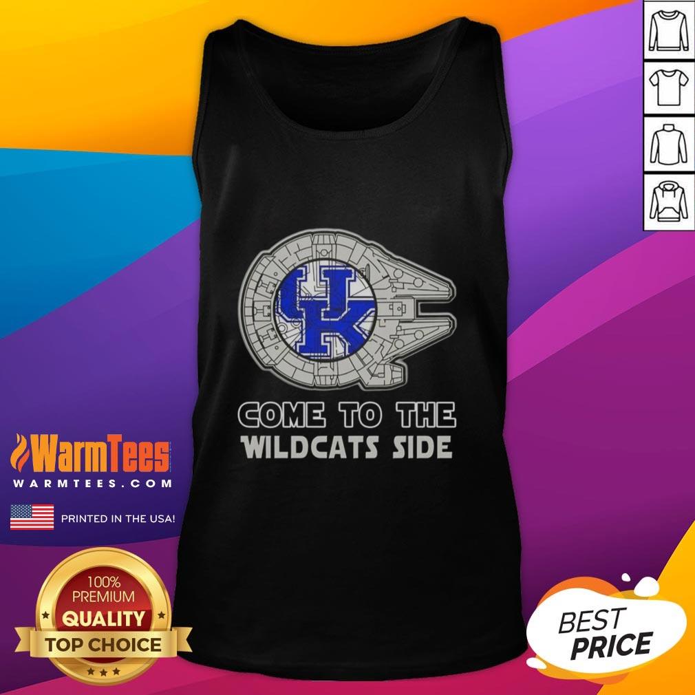 Top Star Wars Come To The Kentucky Wildcats Side T-Shirt - Image 4