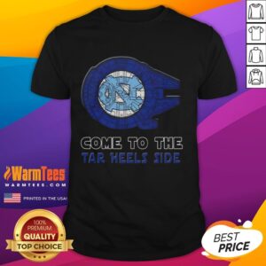 Top Star Wars Come To The North Carolina Tar Heels Side T-Shirt