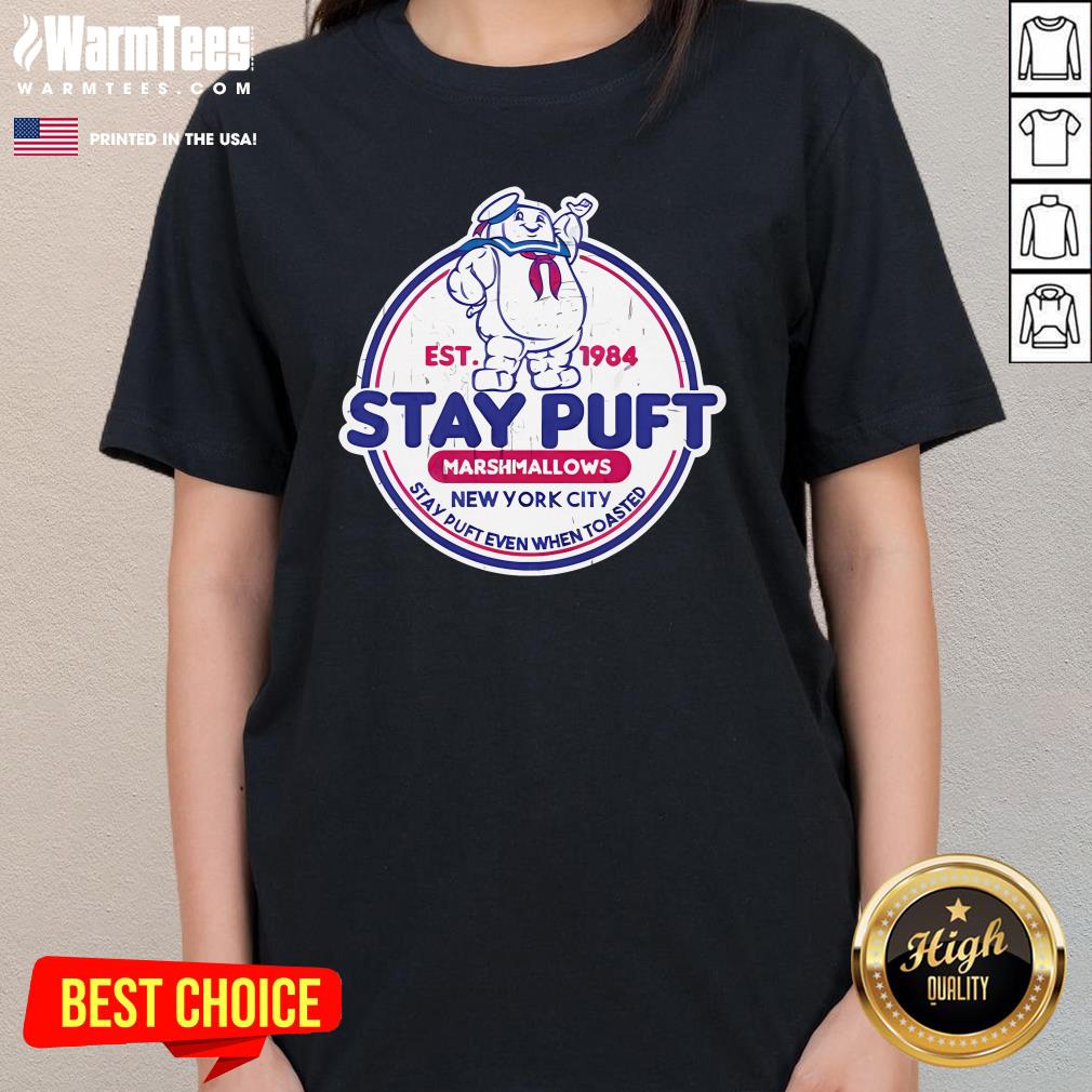 Top Stay Puft 22 Est 1984 Marshmallows New York City T-Shirt - Image 2