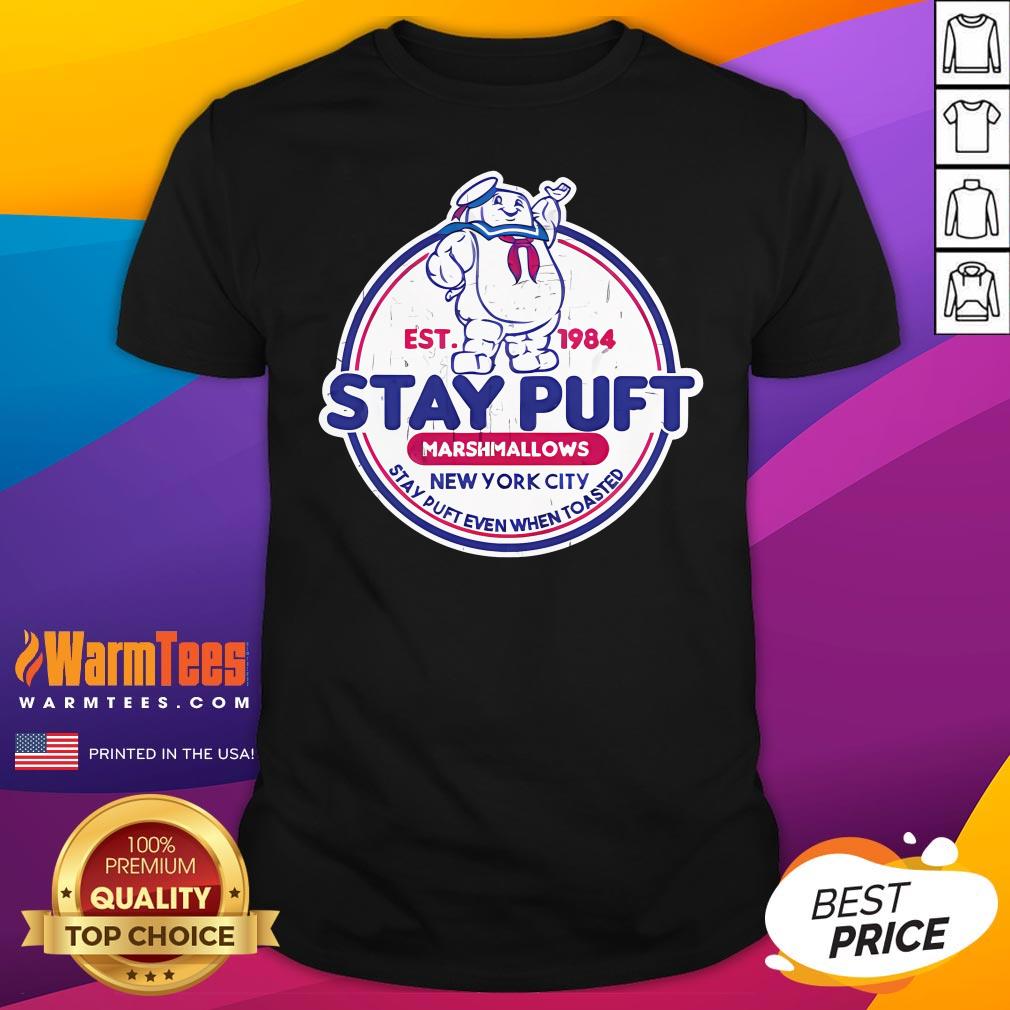 Top Stay Puft 22 Est 1984 Marshmallows New York City T-Shirt