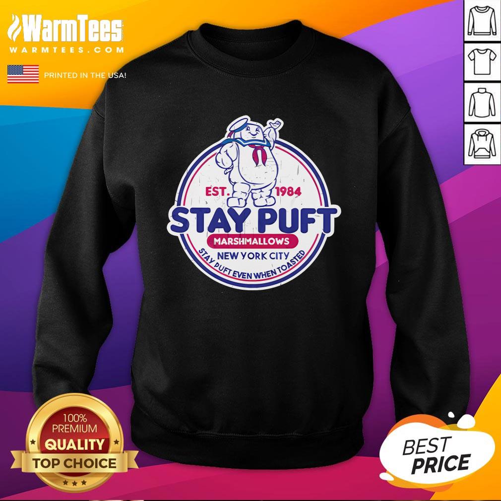 Top Stay Puft 22 Est 1984 Marshmallows New York City T-Shirt - Image 4