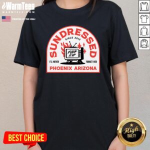 Alternative view of Top Sundressed Fuck It Up Badge T-Shirt