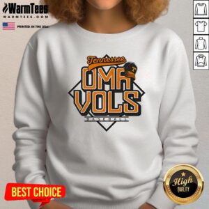 Alternative view of Top Tennessee Volunteers 2024 NCAA College World Series Omavols T-Shirt