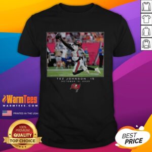 Top Tez Johnson Tampa Bay Buccaneers NFL Week 6 2025 T-Shirt
