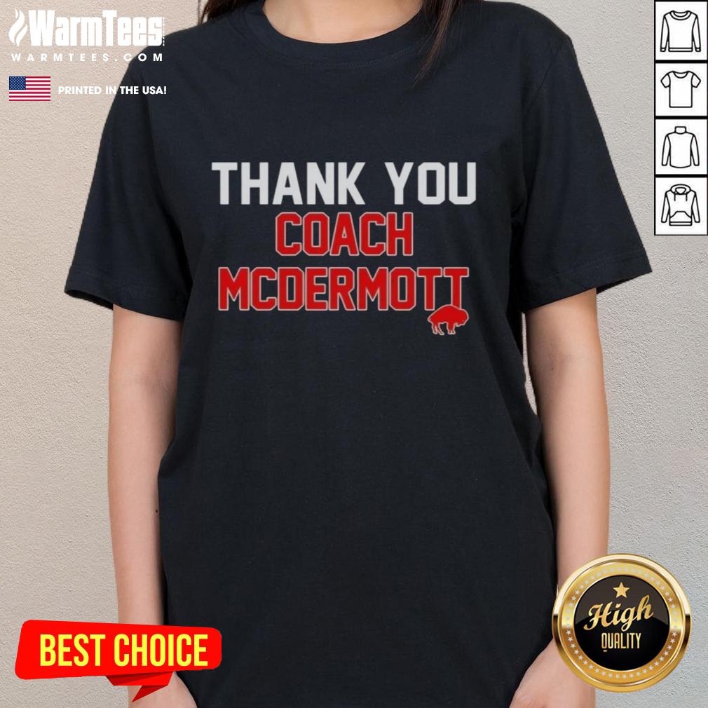 Top Thank You Coach McDermott T-Shirt - Image 3