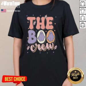 Alternative view of Top The Boo Cew Halloween Ghost T-Shirt