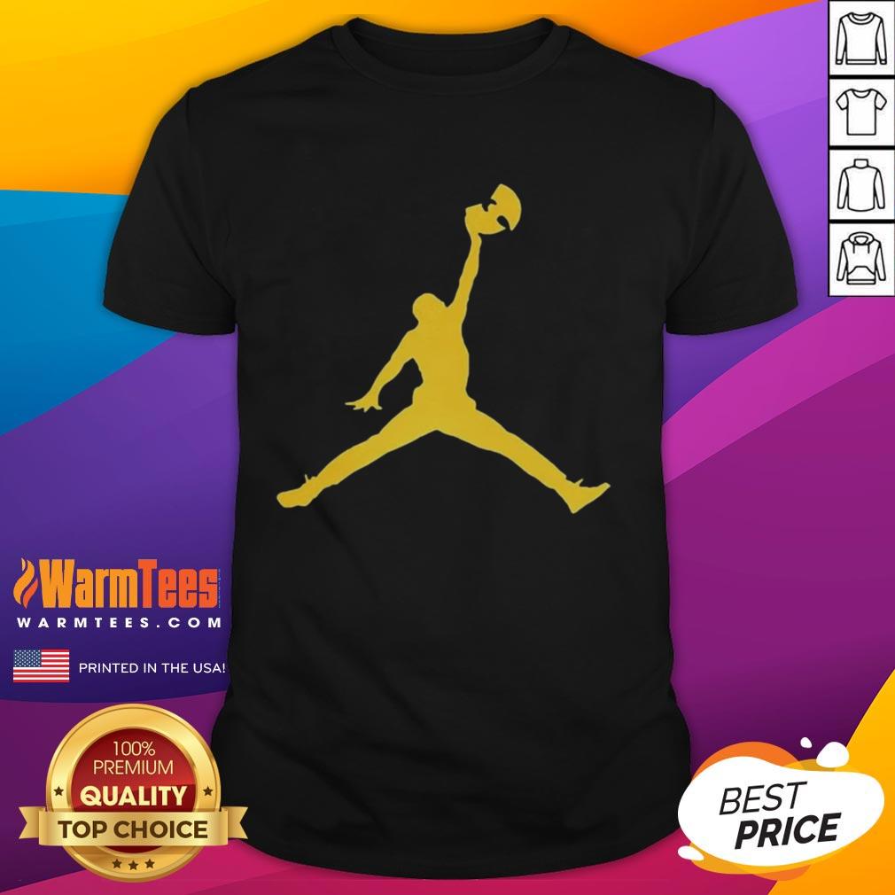 Top The Golden Wutang Clan Forever Jumpman Logo Parody T-Shirt
