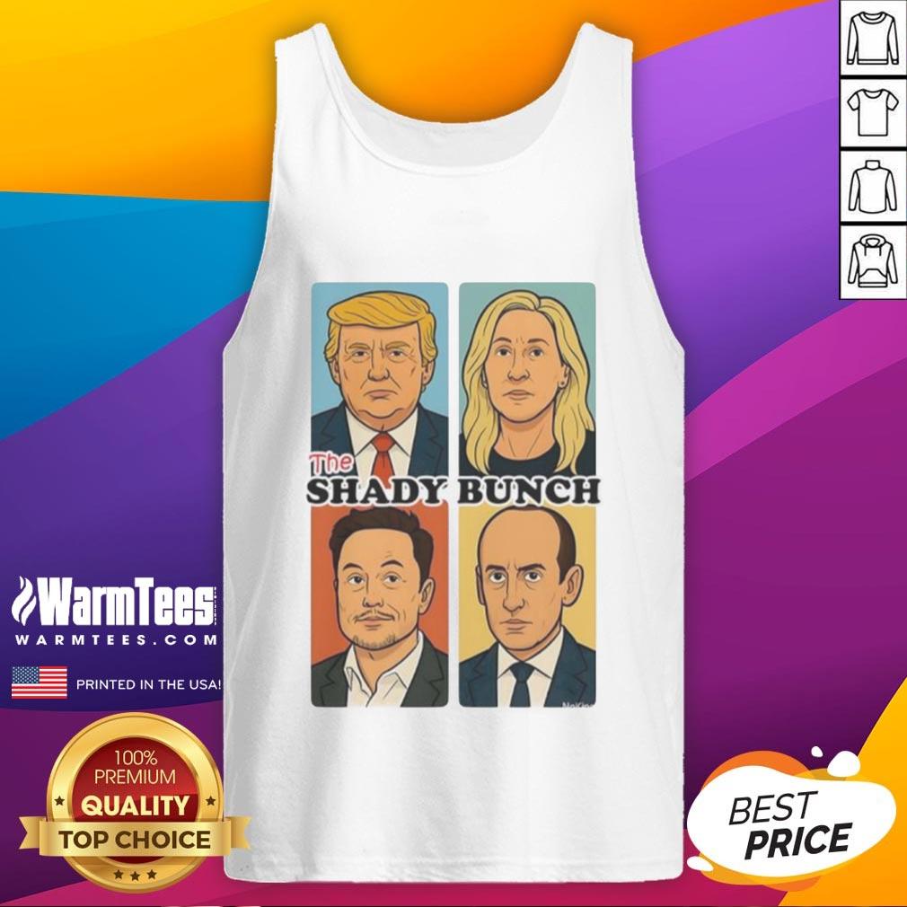 Top The Shady Bunch Donald Trump Sarcastic Comic T-Shirt - Image 4