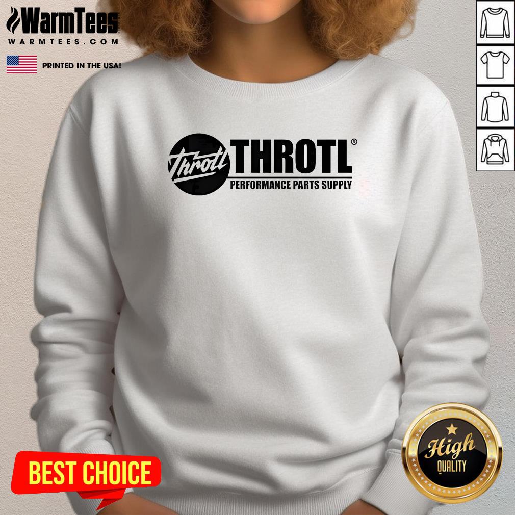 Top Throtl Performance Parts Supply T-Shirt - Image 4