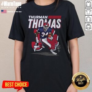 Alternative view of Top Thurman Thomas Buffalo Dash T-Shirt