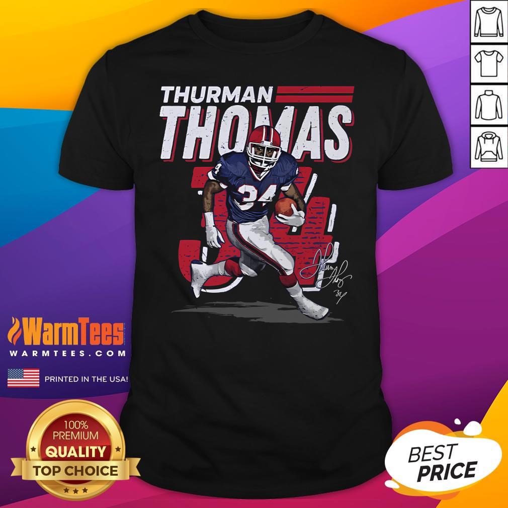 Top Thurman Thomas Buffalo Dash T-Shirt