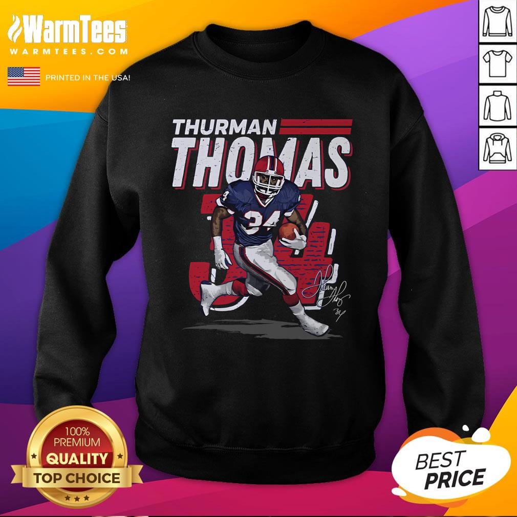 Top Thurman Thomas Buffalo Dash T-Shirt - Image 4