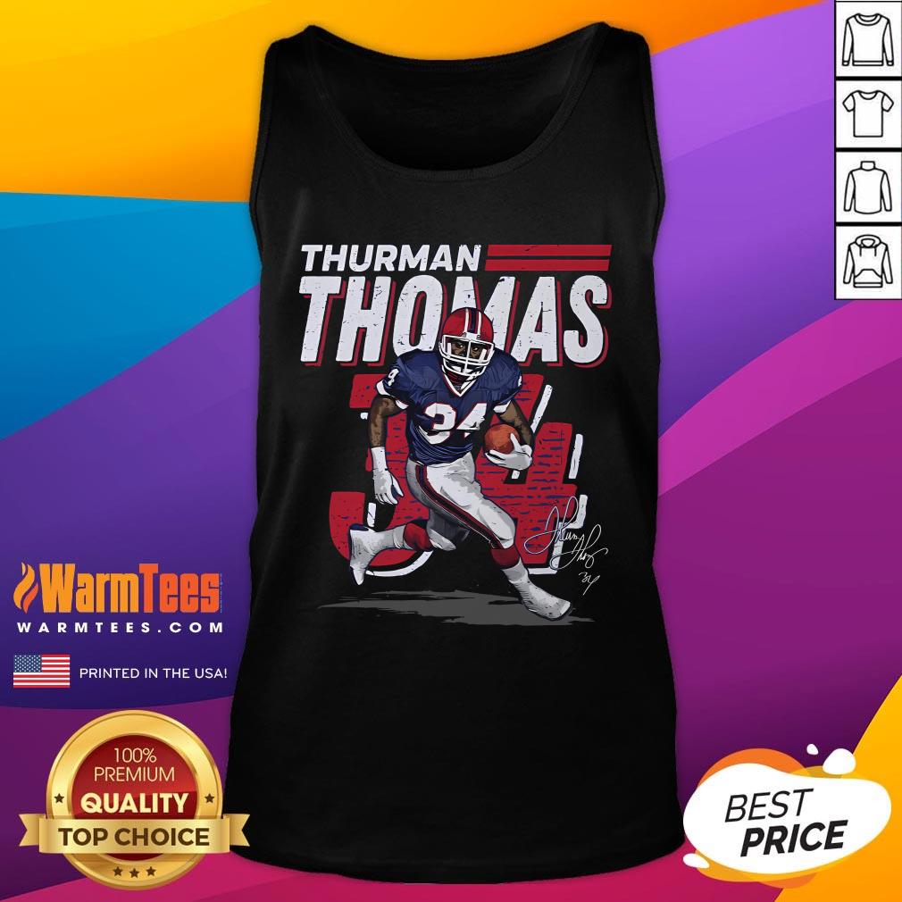 Top Thurman Thomas Buffalo Dash T-Shirt - Image 5