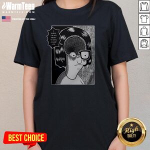 Alternative view of Top Tina Spiral Guess I'm Not Meant To Have A Good Life T-Shirt