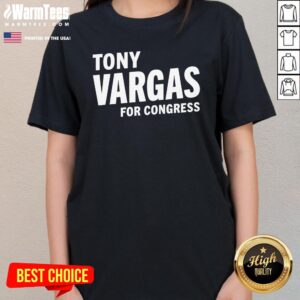 Alternative view of Top Tony Vargas For Congress Nebraskans T-Shirt