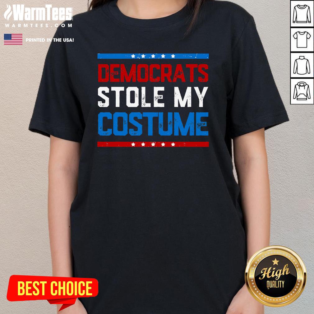 Top Trump Halloween Costume Democrats Stole My Costume T-Shirt - Image 2
