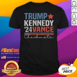 Top Trump Vance Kennedy Checkmate 2024 Election Republican T-Shirt