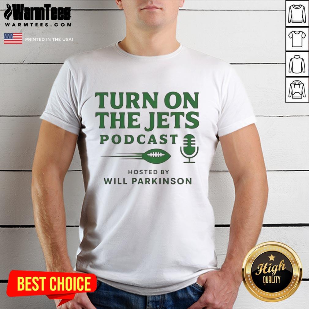 Top Turn On The Jets Podcast T-Shirt