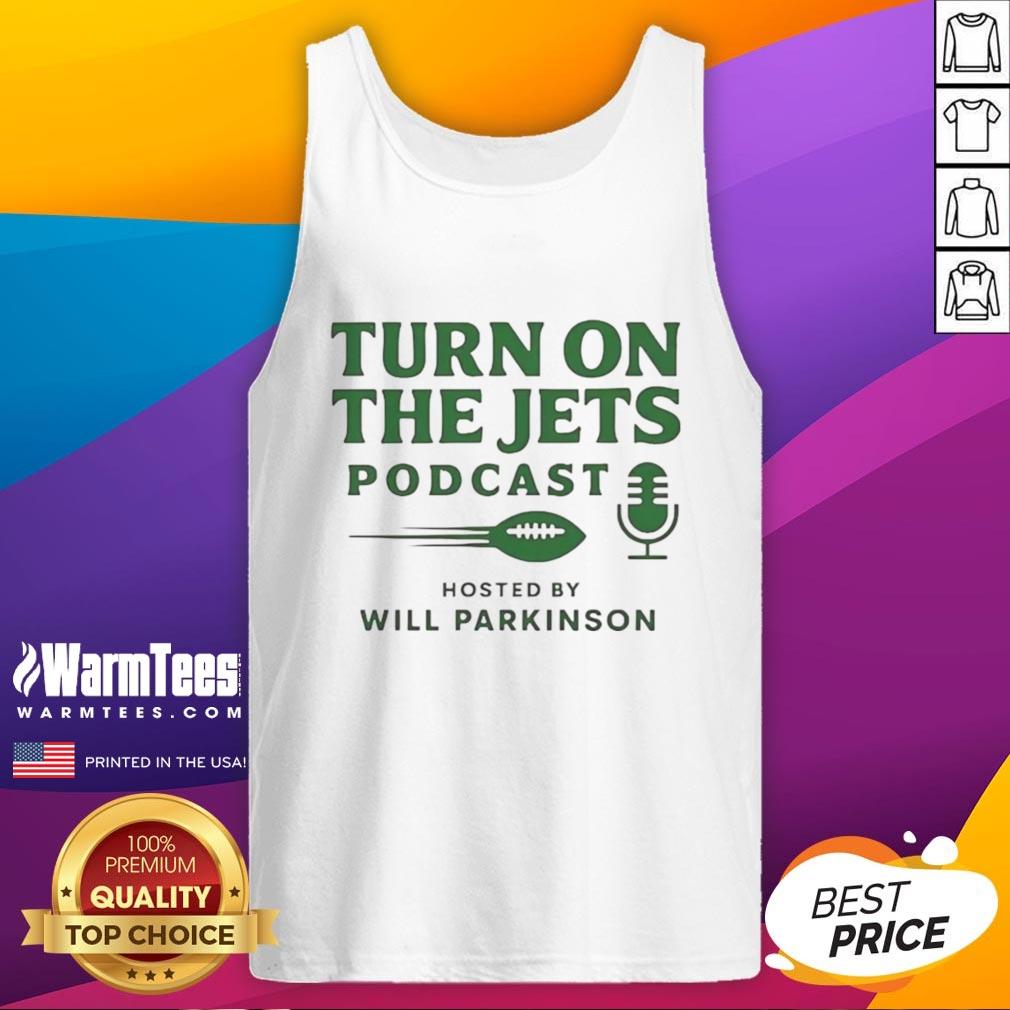 Top Turn On The Jets Podcast T-Shirt - Image 4