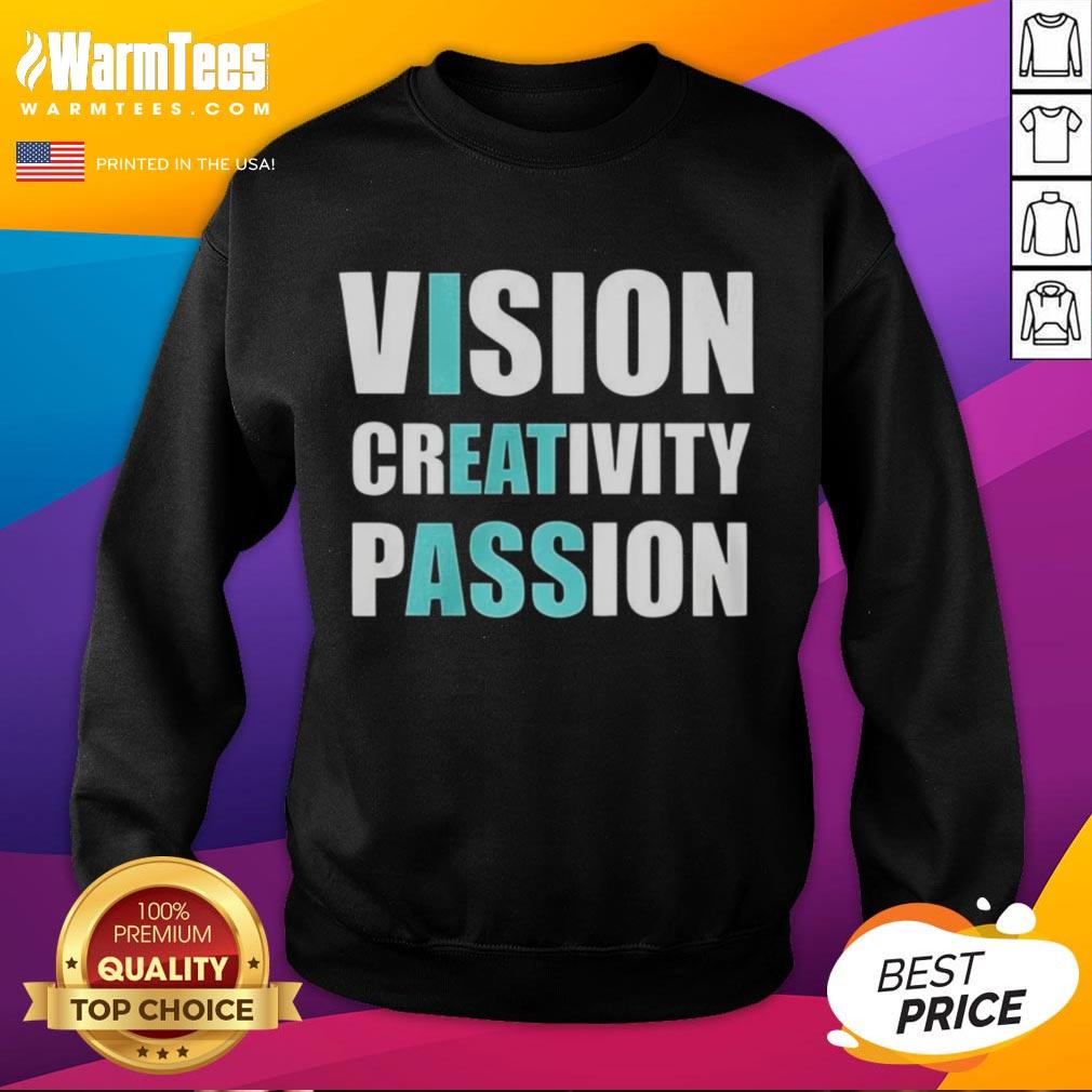 Top Vision Creativity Passion T-Shirt - Image 5